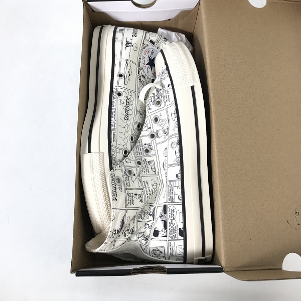 実際に弊社で買取させて頂いたCONVERSE/コンバース オールスター ピーナッツ スヌーピー  ハイカットスニーカー 1SD795/27.5の画像 8枚目