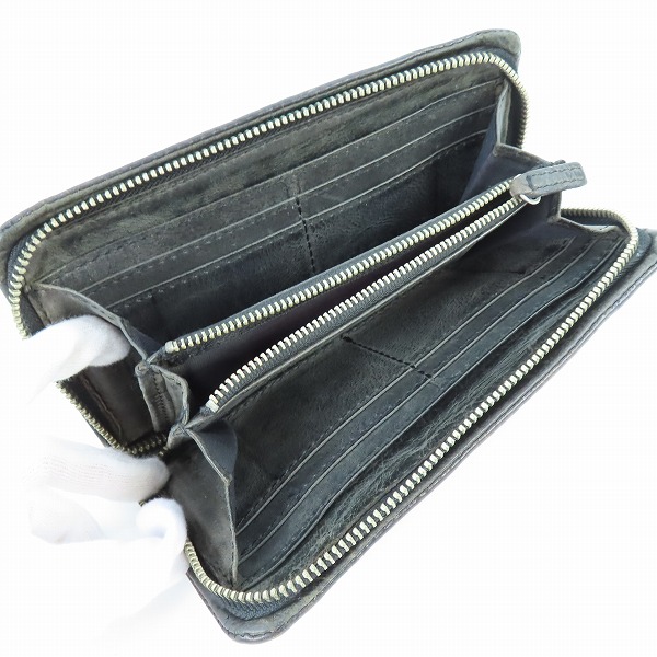 実際に弊社で買取させて頂いたBizarre/ビザール ラウンドジップロングウォレット/長財布/小銭入れの画像 3枚目