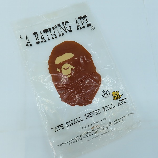 実際に弊社で買取させて頂いた(2)【未使用】A BATHING APE/アベイシングエイプ BAPE HEADS SHOW 2002 CHERIE T-shirt Tシャツ XL の画像 5枚目