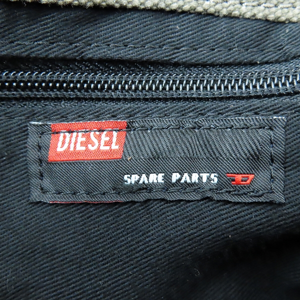 実際に弊社で買取させて頂いたDIESEL/ディーゼル キャンバス ショルダーバッグの画像 5枚目