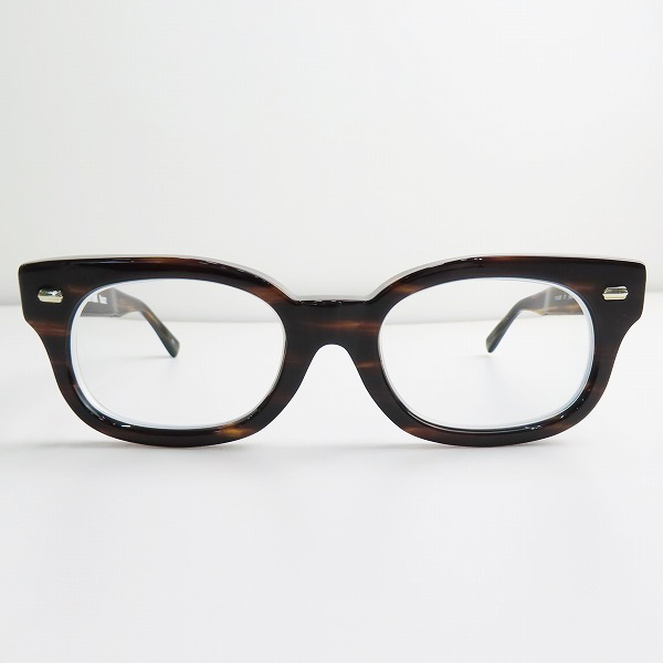 実際に弊社で買取させて頂いたEFFECTOR/エフェクター fuzz/ファズ ウェリントン型 度入り メガネフレーム/アイウェア