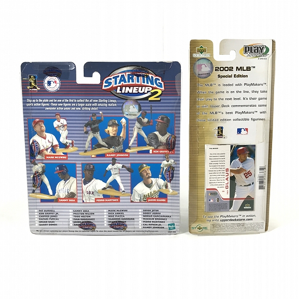 実際に弊社で買取させて頂いた【未開封】ハズブロ/アッパーデック トロイグロース/パットバレル ボブルヘッドフィギュア/カード付き 2点セットの画像 1枚目