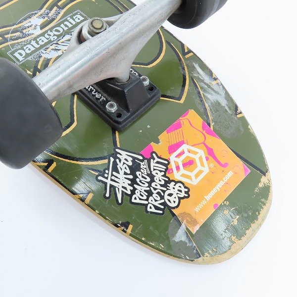 実際に弊社で買取させて頂いたCarver/カーバー Laird Hamilton TIKI サーフスケート/スケートボード コンプリートデッキ の画像 6枚目