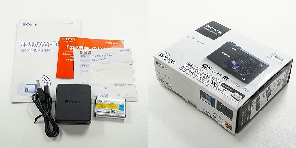 実際に弊社で買取させて頂いたSONY/ソニー Cyber-shot DSC-WX300 サイバーショット コンパクトデジタルカメラ 動作確認済みの画像 9枚目