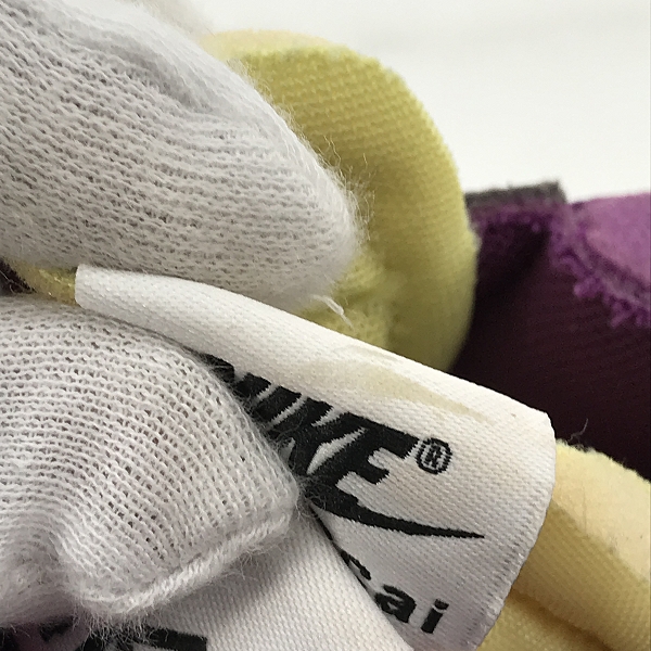 実際に弊社で買取させて頂いたNIKE×KAWS×SACAI/ナイキ×カウズ×サカイ BLAZER LOW/ブレーザーロー パープルダスク DM7901-500/26.5の画像 7枚目