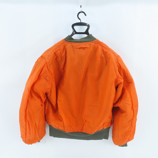 実際に弊社で買取させて頂いたALPHA INDUSTRIES/アルファインダストリーズ フライトジャケット MA-1 MIL-J-82790J/Mの画像 3枚目