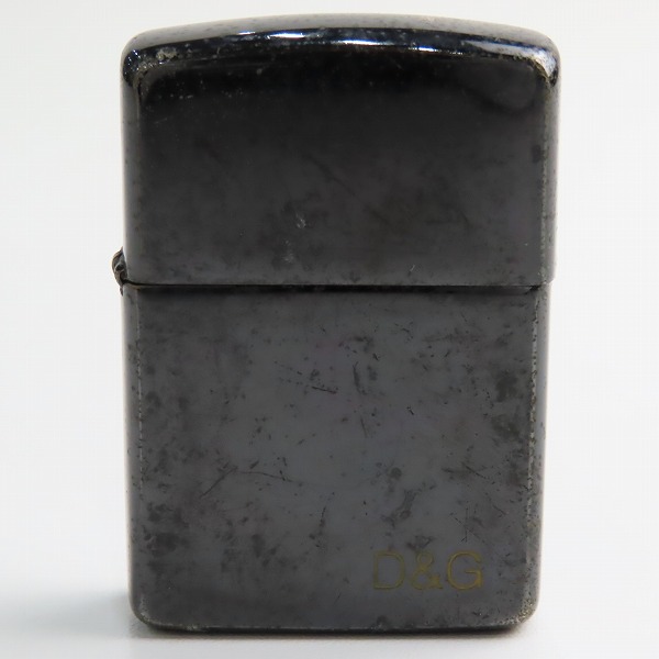 実際に弊社で買取させて頂いたZIPPO/ジッポー ドルチェ&ガッバーナ D&G アーマーケース 2008年製