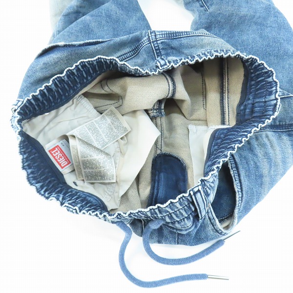 実際に弊社で買取させて頂いたDIESEL/ディーゼル D-Strukt JOGG 068FN/ジョグジーンズ インディゴ W28の画像 5枚目