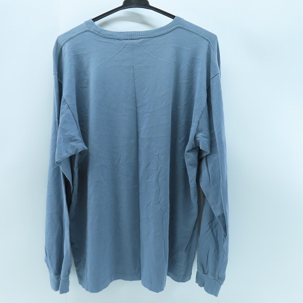 実際に弊社で買取させて頂いたAURALEE/オーラリー 長袖Tシャツ ブルーグレー系/3の画像 1枚目