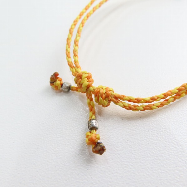 実際に弊社で買取させて頂いたAMP JAPAN/アンプジャパン ホースシュー ブレスレット イエローの画像 7枚目