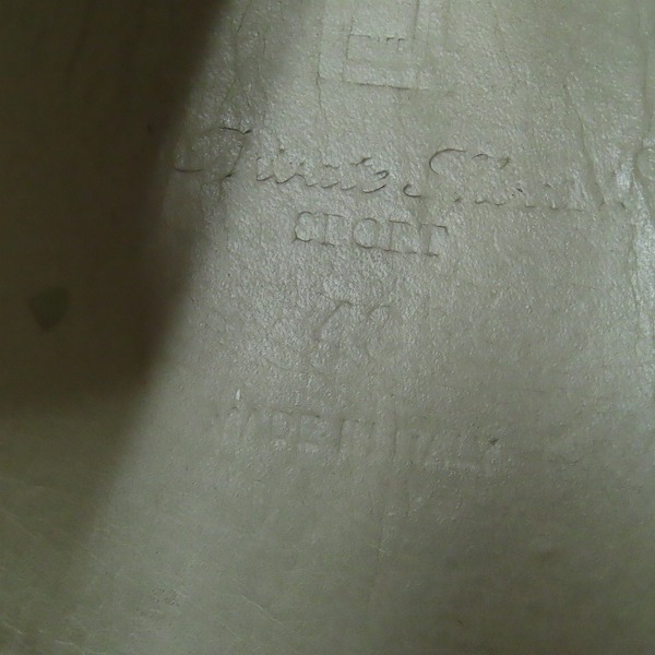 実際に弊社で買取させて頂いた【観賞用】GOLDEN GOOSE/ゴールデングース キャンバスハイカットスニーカー ブラック/43の画像 5枚目