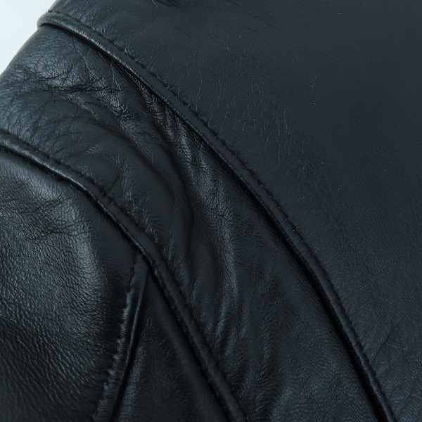 実際に弊社で買取させて頂いたURBAN RESERCH/アーバンリサーチ 羊革/シープ スキン ダブル ライダース ジャケット UR74-17H002/Mの画像 8枚目