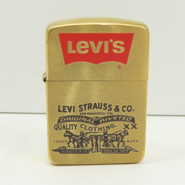 実際に弊社で買取させて頂いたZIPPO/ジッポー Levi’sリーバイス 1941レプリカ /2018年製