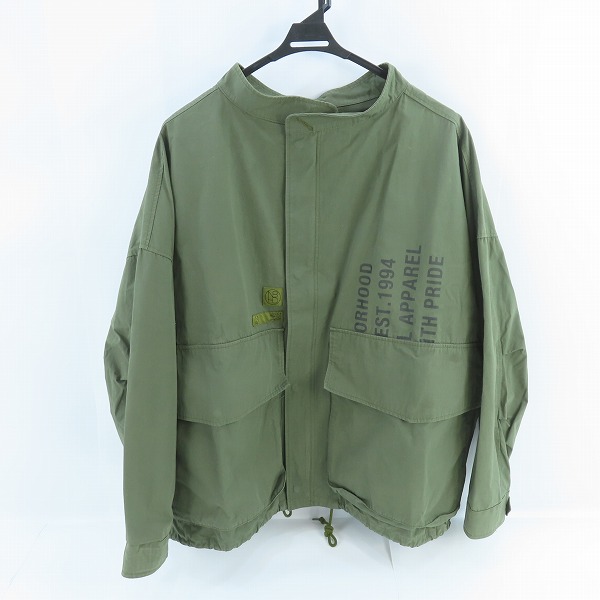 実際に弊社で買取させて頂いたNEIGHBORHOOD/ネイバーフッド 22SS WEATHER SHORT/CN-JK ジャケット 221SPNH-JKM01/L