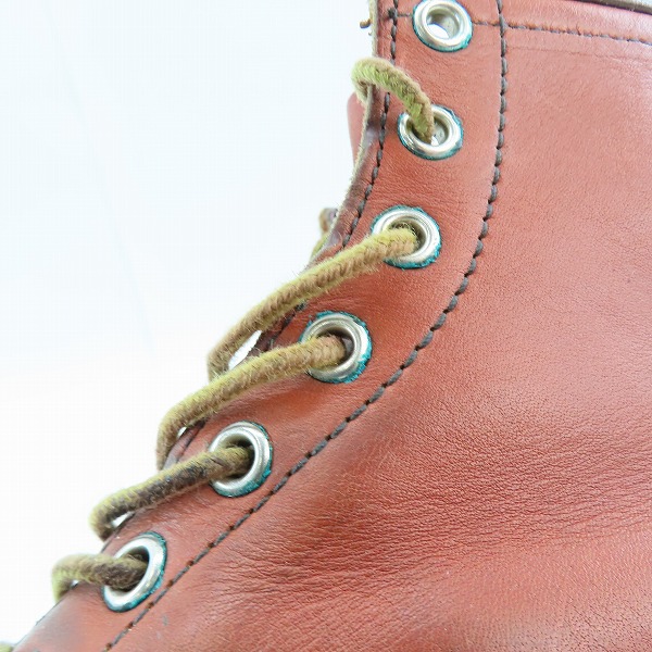 実際に弊社で買取させて頂いたREDWING/レッドウィング 刺繍羽タグ アイリッシュセッターブーツ 8875/US9.5の画像 7枚目