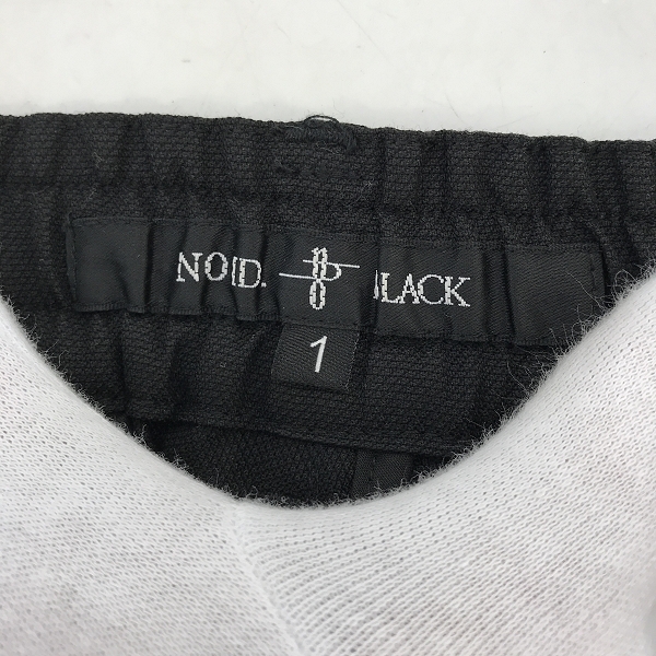 実際に弊社で買取させて頂いたNO ID.BLACK/ノーアイディー ハイウエストワイドトラウザーズ パンツ 453006-559P/1の画像 2枚目