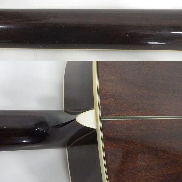 実際に弊社で買取させて頂いた★SPLENDOR/スプレンダー W-300 アコースティックギター/アコギ ソフトケース付の画像 8枚目