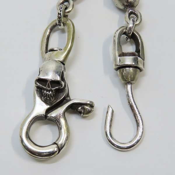 実際に弊社で買取させて頂いたSTANLEY GUESS/スタンリーゲス スカルウォレットチェーンの画像 1枚目