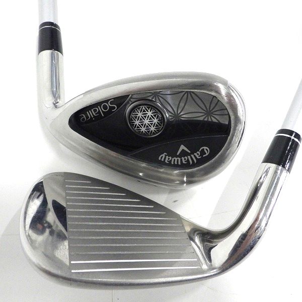 実際に弊社で買取させて頂いたCallaway/キャロウェイ Solaire/ソレイル レディースクラブ 8本セット FLEX：L キャディバッグ付きの画像 4枚目