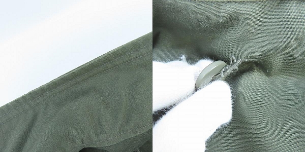 実際に弊社で買取させて頂いたALPHA INDUSTRIES/アルファ インダストリーズ M-65 フィールドジャケット 2053-021 XLの画像 9枚目