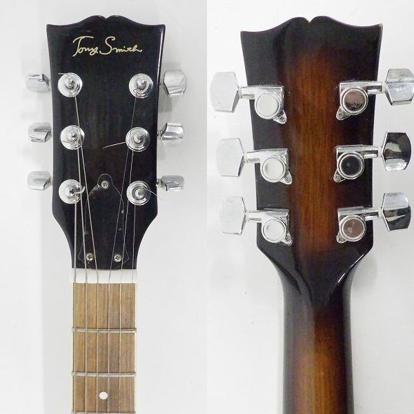 実際に弊社で買取させて頂いた★Tony Smith/トニースミス SA-380/VS ES-335タイプ セミアコ エレキギター ハードケース付の画像 2枚目
