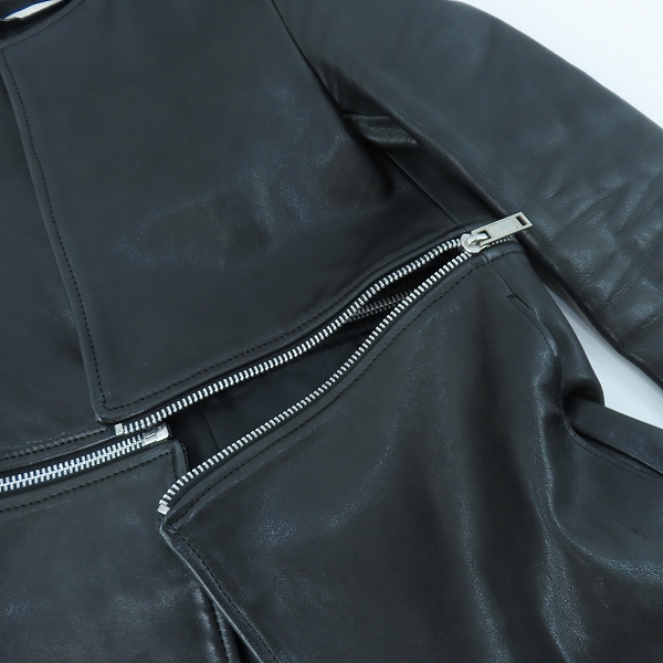 実際に弊社で買取させて頂いたCHRISTIAN DADA/クリスチャンダダ archive ロング レザーコート 44の画像 8枚目