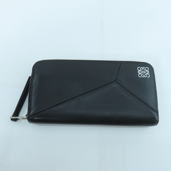 実際に弊社で買取させて頂いたLOEWE/ロエベ パズル アナグラムロゴ ラウンドジップ長財布