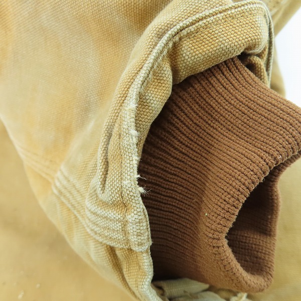 実際に弊社で買取させて頂いたCarhartt/カーハート トラディショナルコート ダック地 ワークジャケットの画像 7枚目