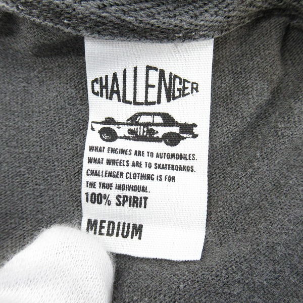 実際に弊社で買取させて頂いた【未使用】CHALLENGER/チャレンジャー  L/S FIREBALL TEE 長袖Tシャツ CLG-TS 021-053/Mの画像 2枚目
