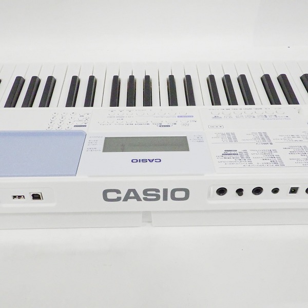 実際に弊社で買取させて頂いた★CASIO/カシオ 光ナビゲーションキーボード LK-515 2020年製 マイク・ACアダプター付き【簡易動作確認済】の画像 4枚目