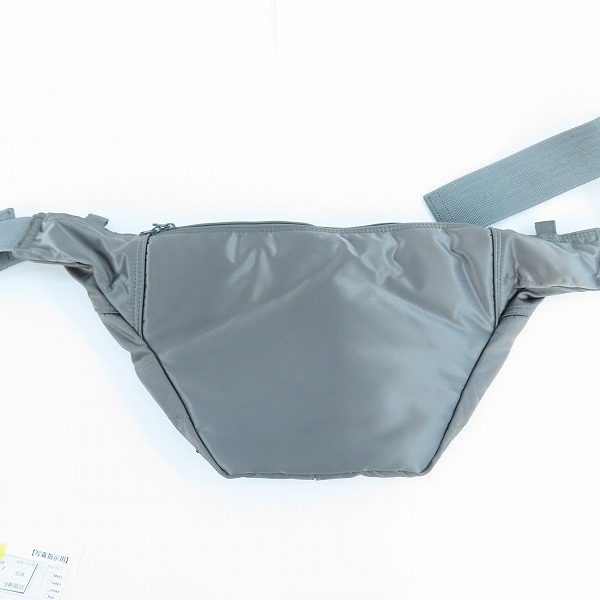 実際に弊社で買取させて頂いた(1)【未使用】PORTER/ポーター TANKER タンカー WAIST BAG(L) ウエストバッグ シルバーグレー/622-06628の画像 1枚目