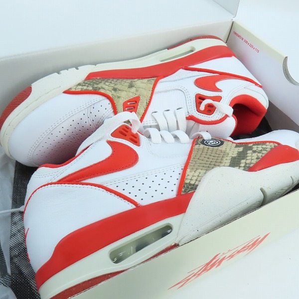 実際に弊社で買取させて頂いたNIKE×STUSSY/ナイキ×ステューシー AIR FLIGHT '89 LOW SP ナイキ ステューシー エアーフライト89 ロー/FD6475-101/27の画像 8枚目