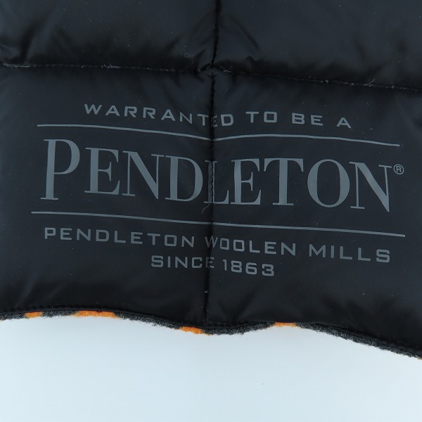 実際に弊社で買取させて頂いたPENDLETON×TAION/ペンドルトン×タイオン リバーシブル マフラーの画像 4枚目