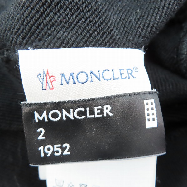 実際に弊社で買取させて頂いた【JPタグ】MONCLER/モンクレール GENIUS 2 MAGLIA GIROCOLLO スウェット E10918045200 /XXLの画像 2枚目