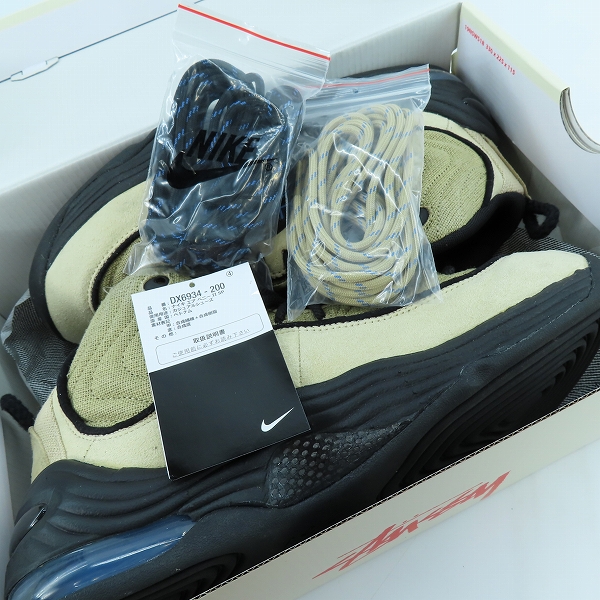 実際に弊社で買取させて頂いたNIKE×Stussy/ナイキ×ステューシー Air Penny 2 Rattan and Limestone スニーカー DX6934-200/27の画像 8枚目