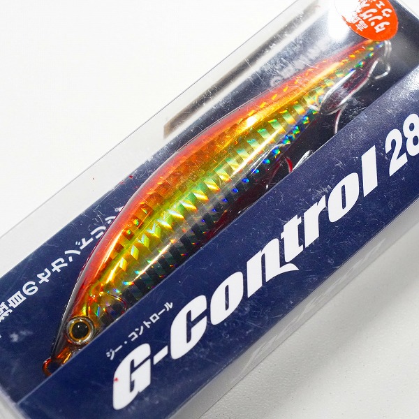 実際に弊社で買取させて頂いた【未使用】Jackson/ジャクソン ジー・コントロール 28 28g 高比重タングステンウェイト ダブルアカキン ミノー ルアーの画像 3枚目