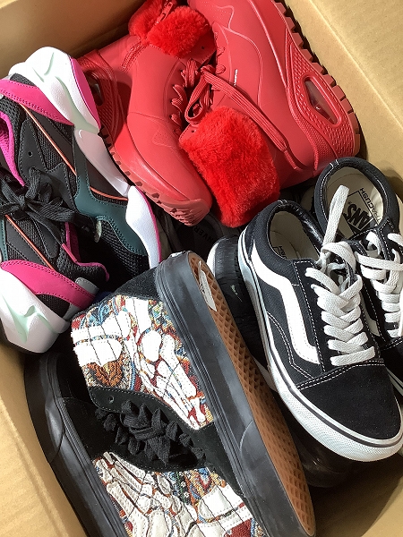 実際に弊社で買取させて頂いた【おまとめ】CONVERSE/コンバース PUMA/プーマ VANS/ヴァンズ 他 ハイカットスニーカー/スリップオンシューズ 等