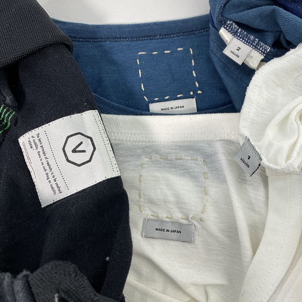実際に弊社で買取させて頂いた【おまとめ】visvim/ビズビム 半袖Tシャツの画像 2枚目