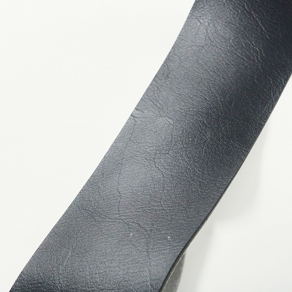 実際に弊社で買取させて頂いたFERNANDES/フェルナンデス レザー調 ストラップ ギターストラップ ベースストラップ ブラックの画像 5枚目