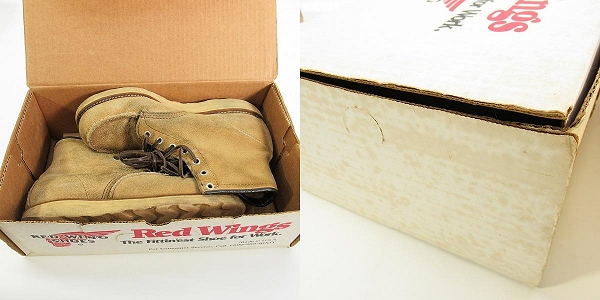 実際に弊社で買取させて頂いたRED WING/レッドウイング 犬タグ スウェード アイリッシュセッター 08173/7.5Eの画像 8枚目