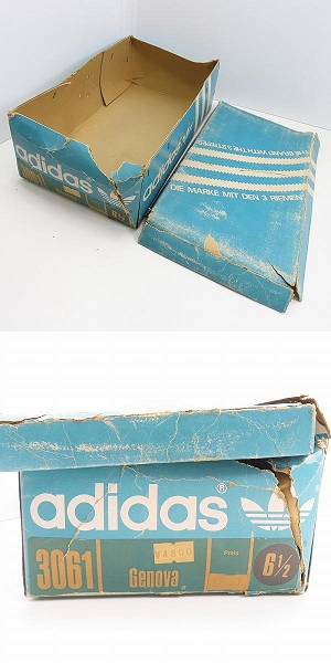 実際に弊社で買取させて頂いた【観賞用】adidas/アディダス GENOVA MADE IN JAPAN/日本製/ヴィンテージ スニーカー 6.5の画像 9枚目