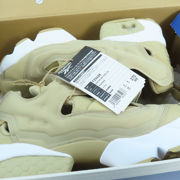 実際に弊社で買取させて頂いた【未使用】Reebok/リーボック INSTAPUMP FURY OG/ポンプフューリー FZ4428/27.0の画像 6枚目