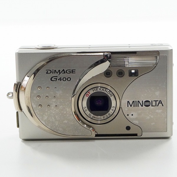 実際に弊社で買取させて頂いたMINOLTA/ミノルタ DiMAGE G400 コンパクトデジタルカメラ 動作未確認の画像 1枚目