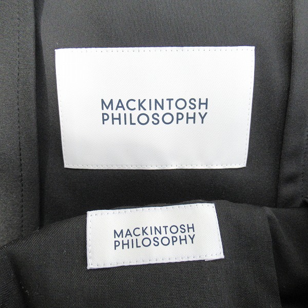 実際に弊社で買取させて頂いたMACKINTOSH PHILOSOPHY/マッキントッシュフィロソフィー ハイテンショントリコット ジャケット/パンツ/セットアップ 40の画像 2枚目