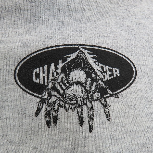 実際に弊社で買取させて頂いたCHALLENGER/チャレンジャー LOGO SPIDER HOODIE プルオーバーパーカー/Mの画像 5枚目
