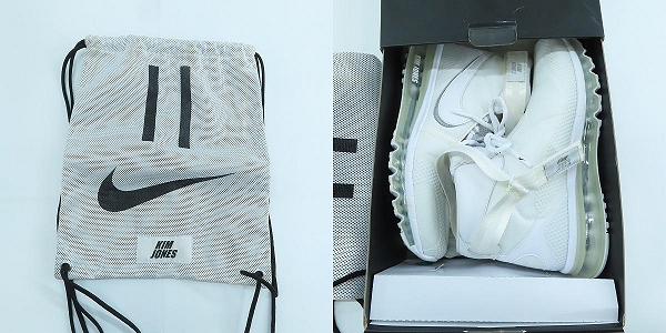 実際に弊社で買取させて頂いたNIKE/ナイキ AIR MAX 360 HI/KJ/エアマックス360 Kim Jones/キムジョーンズ AO2313-100/27の画像 8枚目