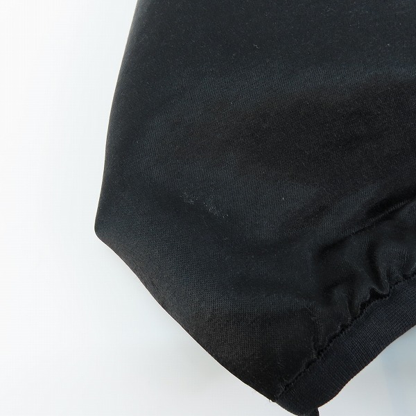 実際に弊社で買取させて頂いたCALEE/キャリー Thinsulate ジップアップ ノーカラージャケット ブラック /Lの画像 7枚目