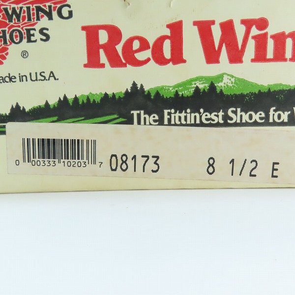 実際に弊社で買取させて頂いたRED WING/レッドウイング スウェード アイリッシュセッター 08173/8.5Eの画像 9枚目
