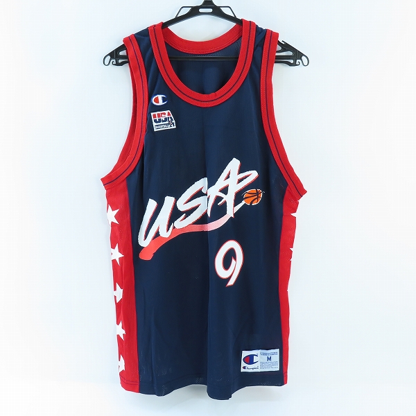 実際に弊社で買取させて頂いたChampion/チャンピオン 90s アメリカ代表 オリンピック ドリームチーム ユニフォーム #9 ミッチ・リッチモンド/M