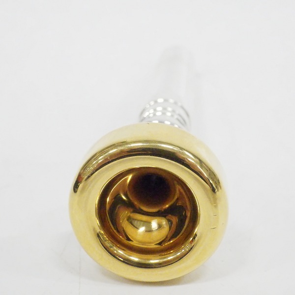 実際に弊社で買取させて頂いたYAMAHA/ヤマハ  TR-KMV14 GP トランペット用マウスピース 神代修モデル ゴールドｘシルバーの画像 4枚目